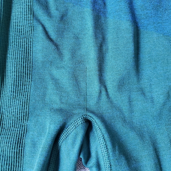 Adidas By Stella McCartney | Seamless Training Leggings Size S In Green - Picture 12 of 16